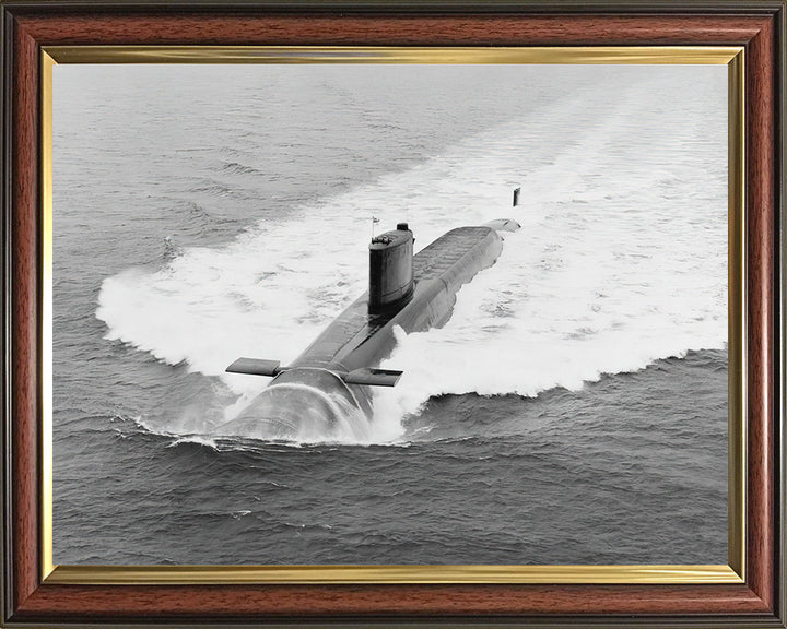 HMS Resolution S22 Royal Navy Resolution class Submarine Photo Print or Framed Print - Hampshire Prints