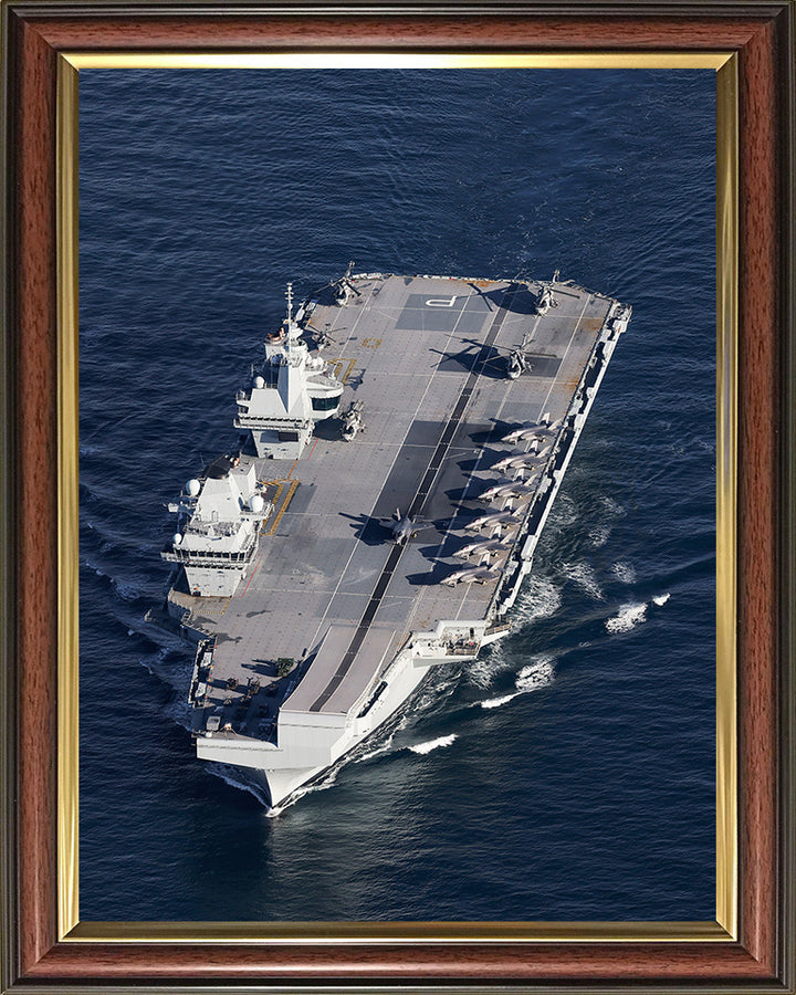 HMS Prince of Wales R09 | Photo Print | Framed Print | Queen Elizabeth Class | Aircraft Carrier | Royal Navy Hampshire Prints