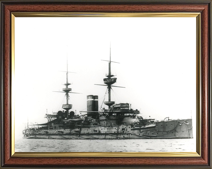 HMS Hannibal (1896) | Photo Print | Framed Print | Majestic Class | Pre Dreadnought | Royal Navy Hampshire Prints