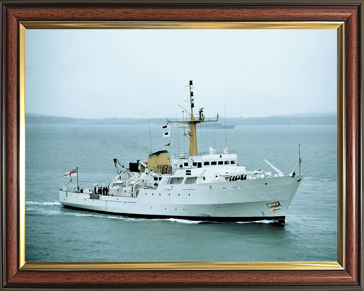 HMS Fawn A325 | Photo Print | Framed Print | Bulldog Class | Hydrographic Survey Ship | Royal Navy Hampshire Prints