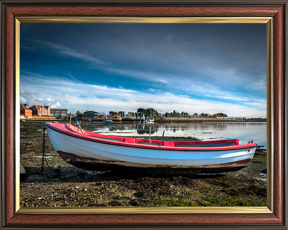 Emsworth harbour at low tide Hampshire Photo Print - Canvas - Framed Photo Print - Hampshire Prints