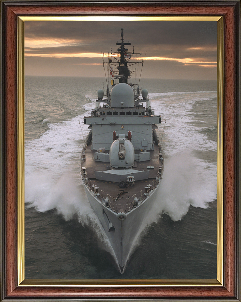 HMS Southampton (D90) Photo Print - At Sea 2007 - Royal Navy Type 42 Destroyer