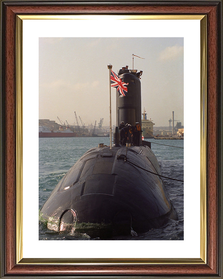 HMS Ursula S42 Royal Navy Victoria class Submarine Photo Print or Framed Print - Hampshire Prints