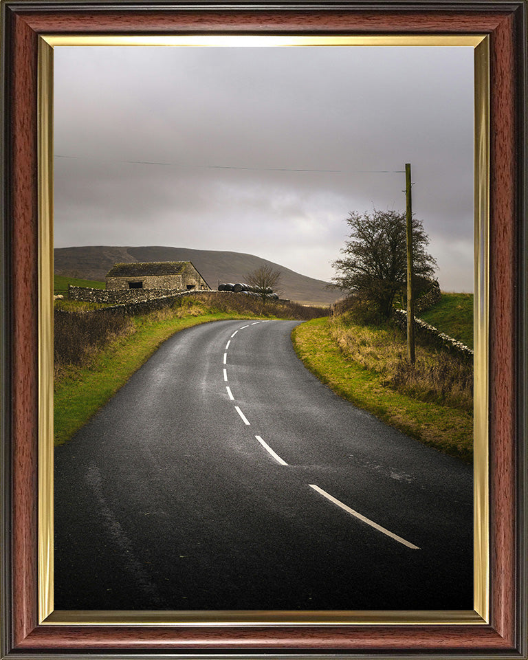 A country road in The Yorkshire Dales Photo Print - Canvas - Framed Photo Print - Hampshire Prints