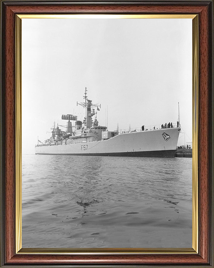 HMS Andromeda F57 Royal Navy Leander class frigate Photo Print or Framed Print - Hampshire Prints