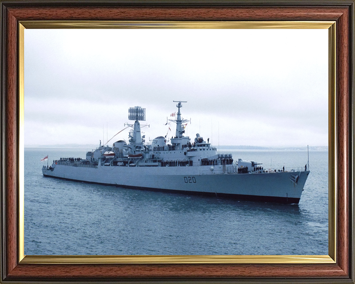 HMS Fife D20 | Photo Print | Framed Print | Poster | County Class | Destroyer | Royal Navy Hampshire Prints