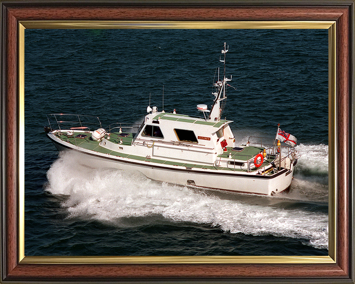 HMS Gleaner (H86) Photo Print - Underway - Royal Navy Survey Motor Launch