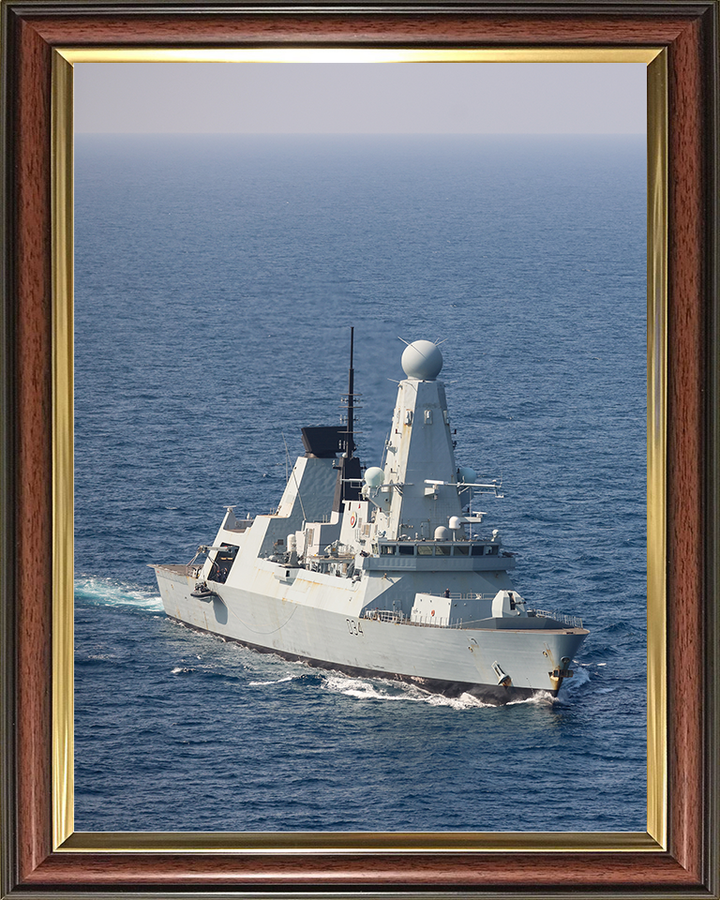 HMS Diamond D34 Type 45 Destroyer January 2024