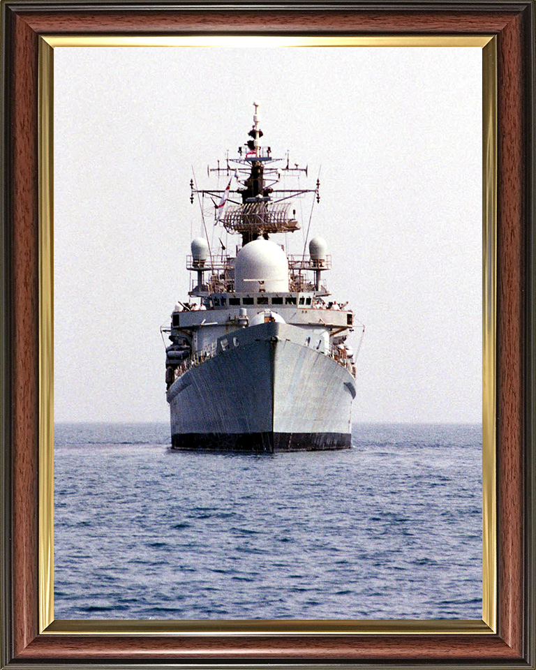 HMS Edinburgh (D97) Photo Print - OP TELIC 2003 - Royal Navy Type 42 Destroyer