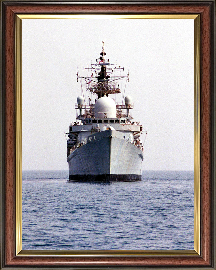 HMS Edinburgh (D97) Photo Print - OP TELIC 2003 - Royal Navy Type 42 Destroyer