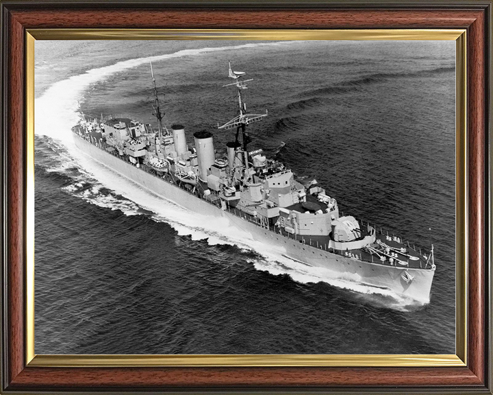 HMS Apollo (M01) Royal Navy Abdiel Class Minelayer At Sea Warship Photo Print Wall Art Decor Posters, Prints, & Visual Artwork Hampshire Prints 10 x 8 Classic Frame No