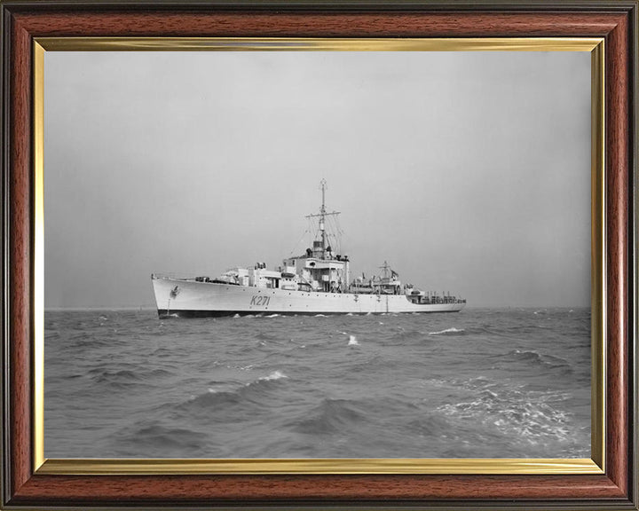 HMS Plym K271 Royal Navy River class frigate Photo Print or Framed Photo Print - Hampshire Prints