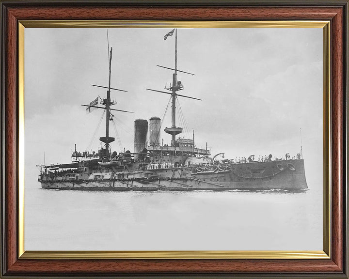HMS Glory (1899) | Photo Print | Framed Print | Pre Dreadnought Battleship | Royal Navy Hampshire Prints