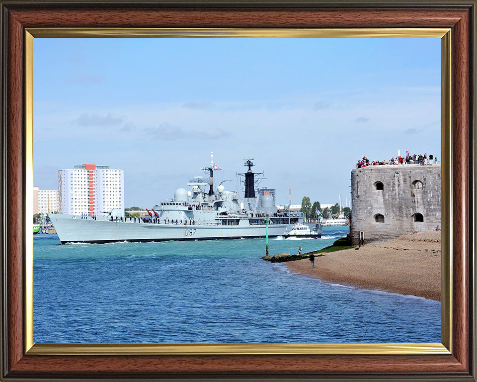 HMS Edinburgh D97 | Photo Print | Framed Print | Poster | Type 42 | Destroyer | Royal Navy Hampshire Prints