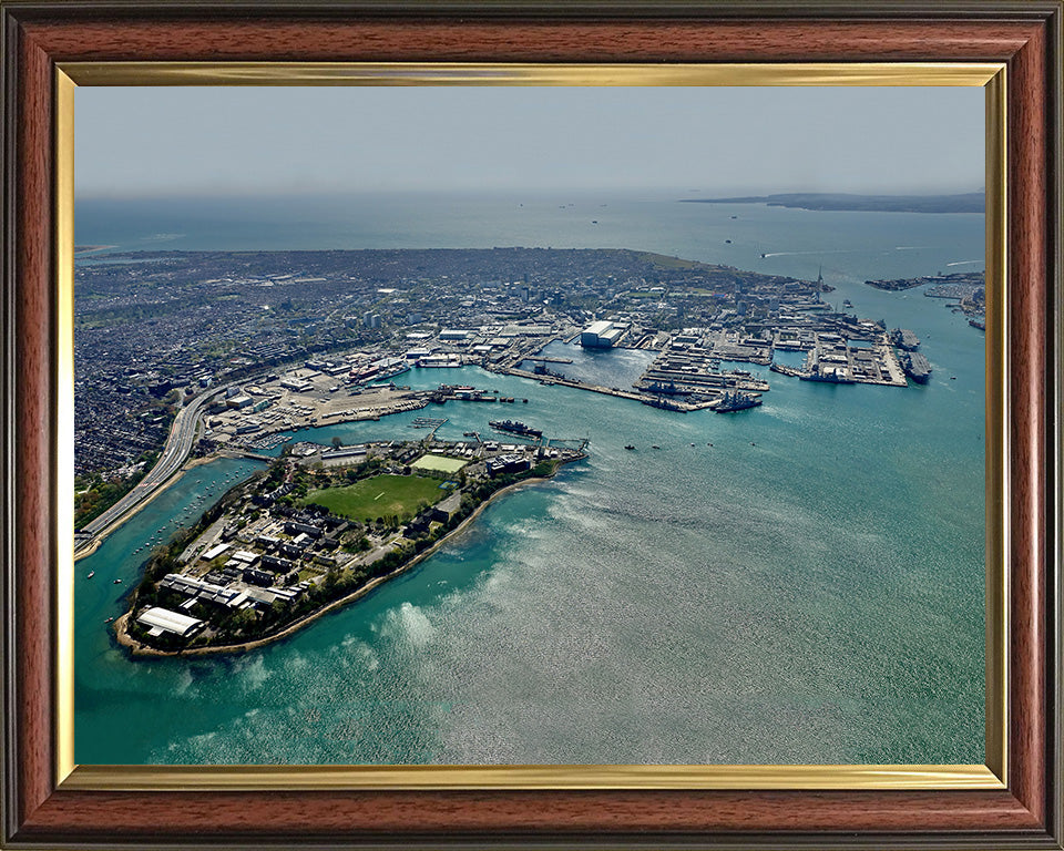 HMS Excellent | Photo Print | Framed Print | Poster | Shore Establishment | Royal Navy Hampshire Prints