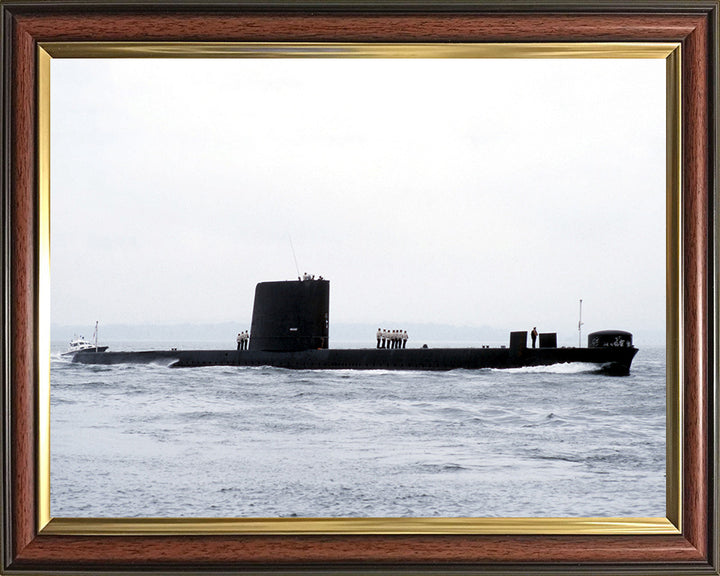 HMS Onslaught S14 Royal Navy Oberon class Submarine Photo Print or Framed Print - Hampshire Prints