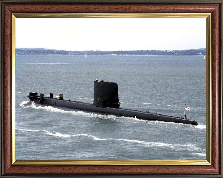 HMS Onyx S21 Royal Navy Oberon class Submarine Photo Print or Framed Print - Hampshire Prints