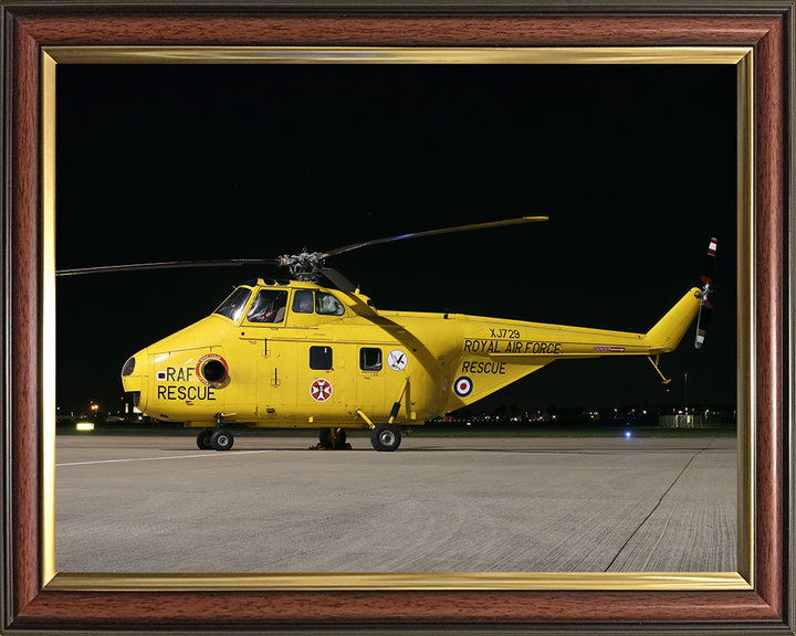 RAF Westland Whirlwind HAR10 Northolt 2022 Photo Print - Royal Air Force Aircraft Posters, Prints, & Visual Artwork Hampshire Prints 10 x 8 Classic Frame No