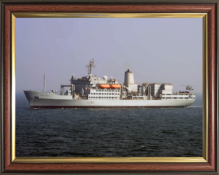 RFA Fort Rosalie A385 | Photo Print | Framed Print | Fort Rosalie Class | Royal Fleet Auxiliary Hampshire Prints