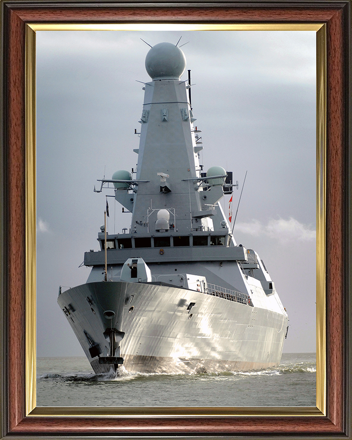HMS Dauntless D33 Type 45 Destroyer 2 December 2009 Off Portsmouth
