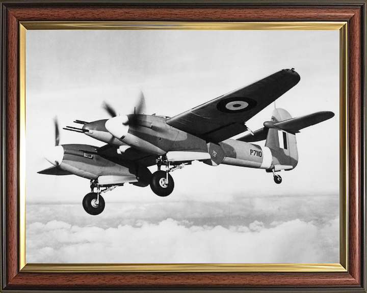 RAF Westland Whirlwind in Flight Photo Print - Royal Air Force Aircraft Hampshire Prints 10 x 8 Classic Frame No