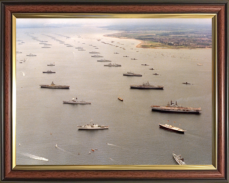 Silver Jubilee Royal Navy Spithead review 1977 | Photo Print | Framed Print | Poster Hampshire Prints