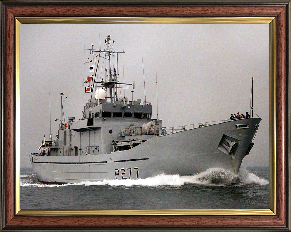 HMS Anglesey (P277) Photo Print - Underway - Royal Navy Island Class Patrol Vessel