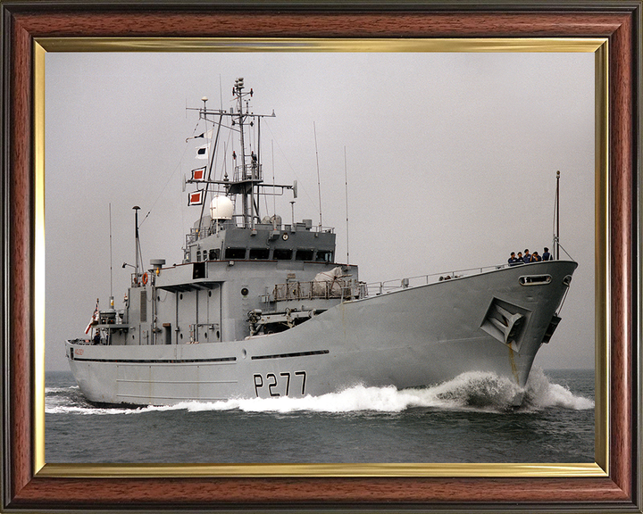 HMS Anglesey (P277) Photo Print - Underway - Royal Navy Island Class Patrol Vessel