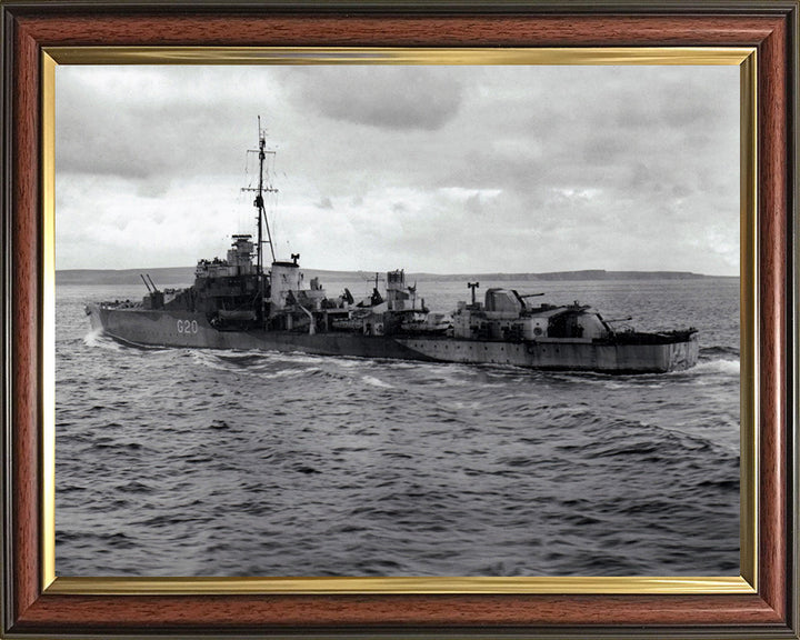 HMS Savage G20 (D27) | Photo Print | Framed Print | S Class | Destroyer | Royal Navy Hampshire Prints