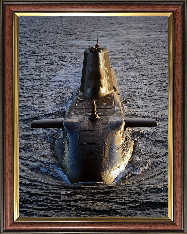 HMS Ambush S120 Royal Navy Astute class Submarine Photo Print or Framed Print - Hampshire Prints