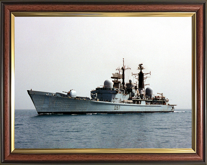 HMS Edinburgh (D97) Photo Print - Persian Gulf 2003 - Royal Navy Type 42 Destroyer