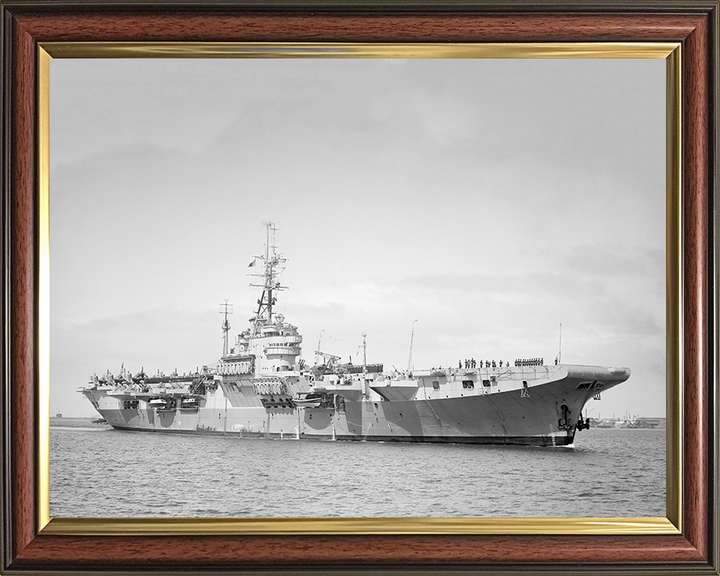 HMS Glory R62 Royal Navy Colossus class aircraft carrier Photo Print or Framed Print - Hampshire Prints