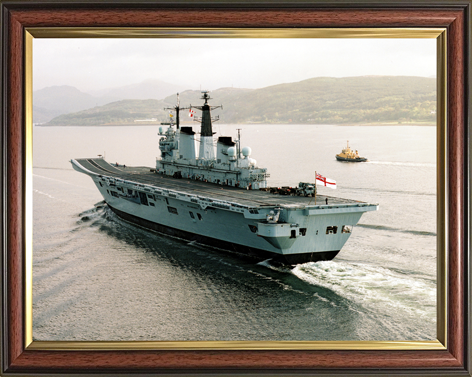 HMS Invincible (R05) Photo Print - Glen Mallen 2003 - Royal Navy Invincible Class Aircraft Carrier