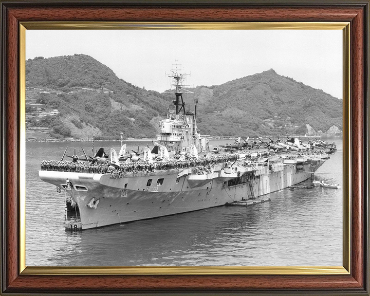 HMS Ocean R68 | Photo Print | Framed Print | Colossus Class | Aircraft Carrier | Royal Navy Hampshire Prints