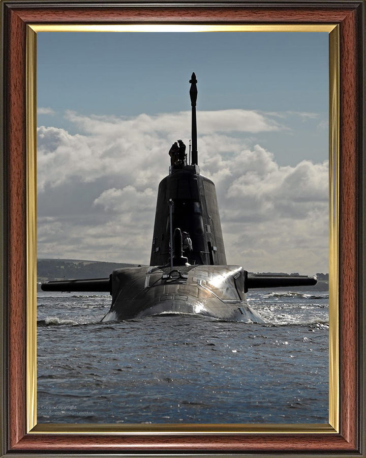 HMS Ambush S120 Submarine | Photo Print | Framed Print | Astute Class | Royal Navy Hampshire Prints