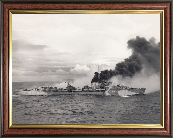 HMS Quail G45 | Photo Print | Framed Print | Q Class | Destroyer | Royal Navy Hampshire Prints