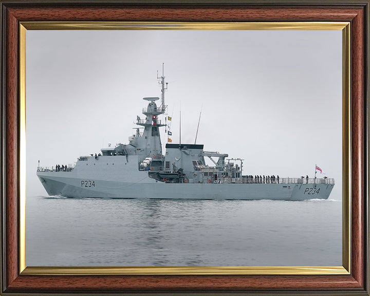 HMS Spey P234 Royal Navy River class patrol vessel Photo Print or Framed Print - Hampshire Prints