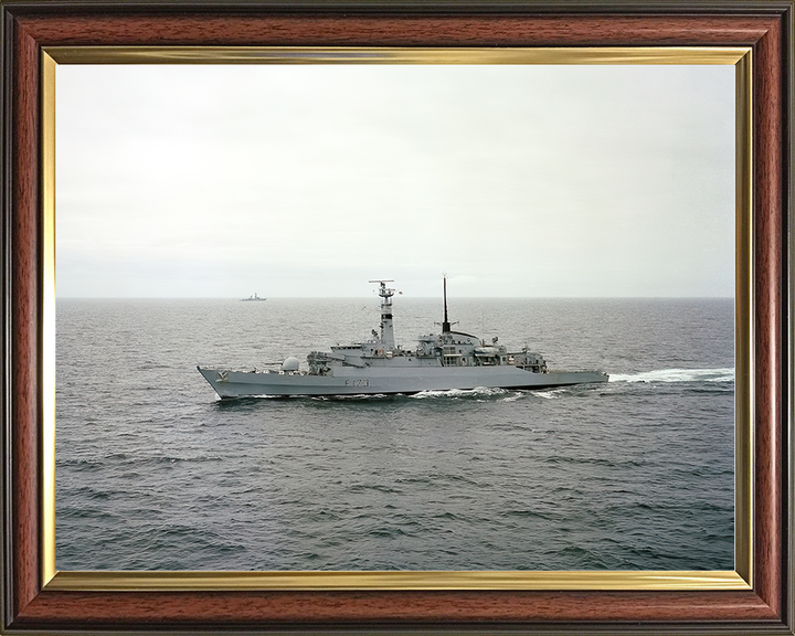 HMS Arrow (F173) Royal Navy Type 21 Frigate Port Beam View Photo Print Wall Art Decor Posters, Prints, & Visual Artwork Hampshire Prints