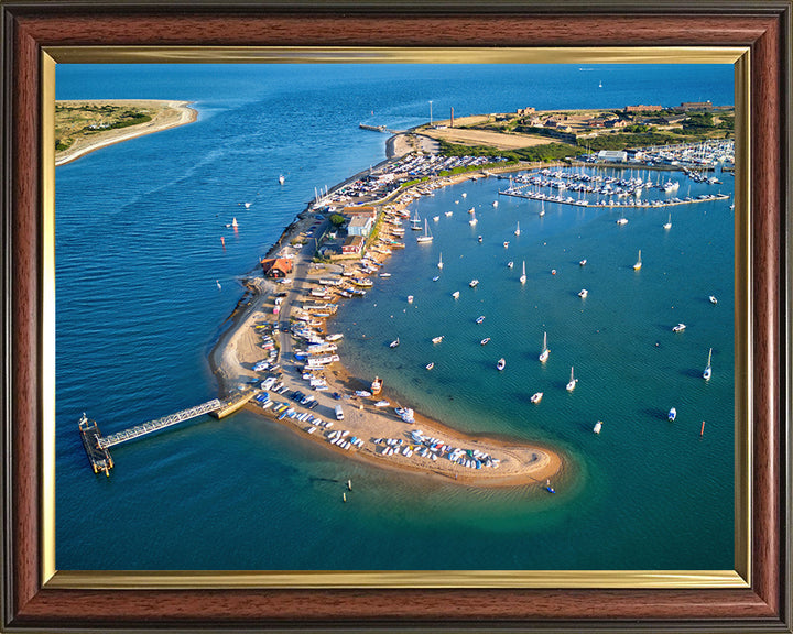 Eastney Beach Southsea Hampshire from above Photo Print - Canvas - Framed Photo Print - Hampshire Prints