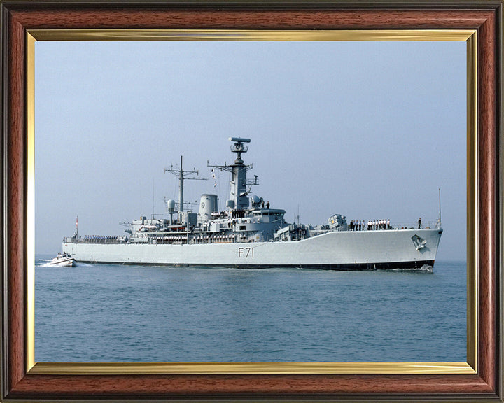 HMS Scylla F71 | Photo Print | Framed Print | Leander Class | Frigate | Royal Navy Hampshire Prints