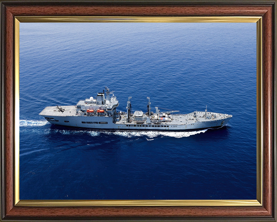 RFA Wave Knight A389 | Photo Print | Framed Print | Wave class | Fleet Tanker | Royal Fleet Auxiliary Hampshire Prints