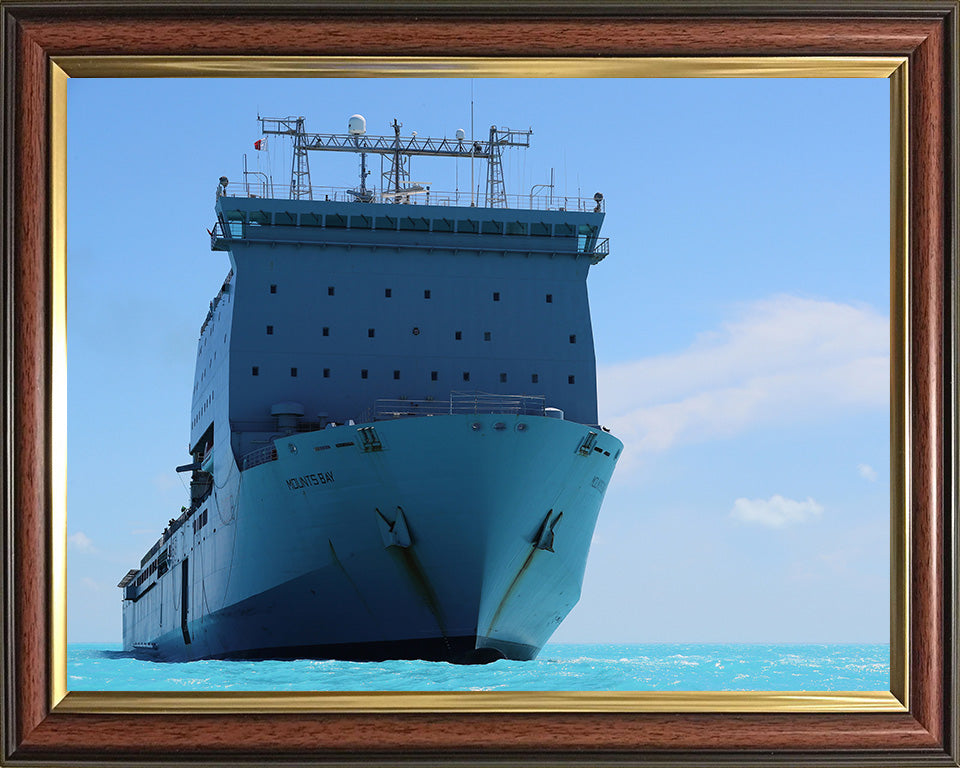 RFA Mounts Bay L3008 | Photo Print | Framed Print | Bay Class | Auxiliary Dock | Royal Fleet Auxiliary Hampshire Prints
