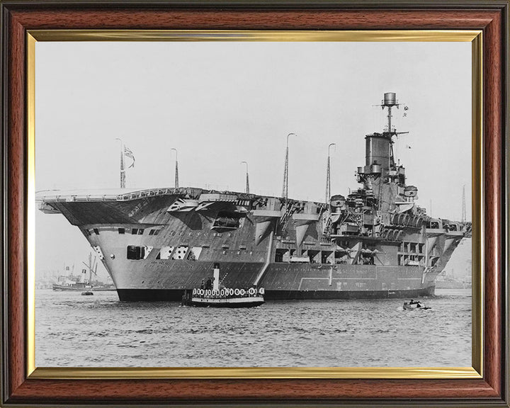 HMS Ark Royal 91 Royal Navy aircraft carrier Photo Print or Framed Print - Hampshire Prints