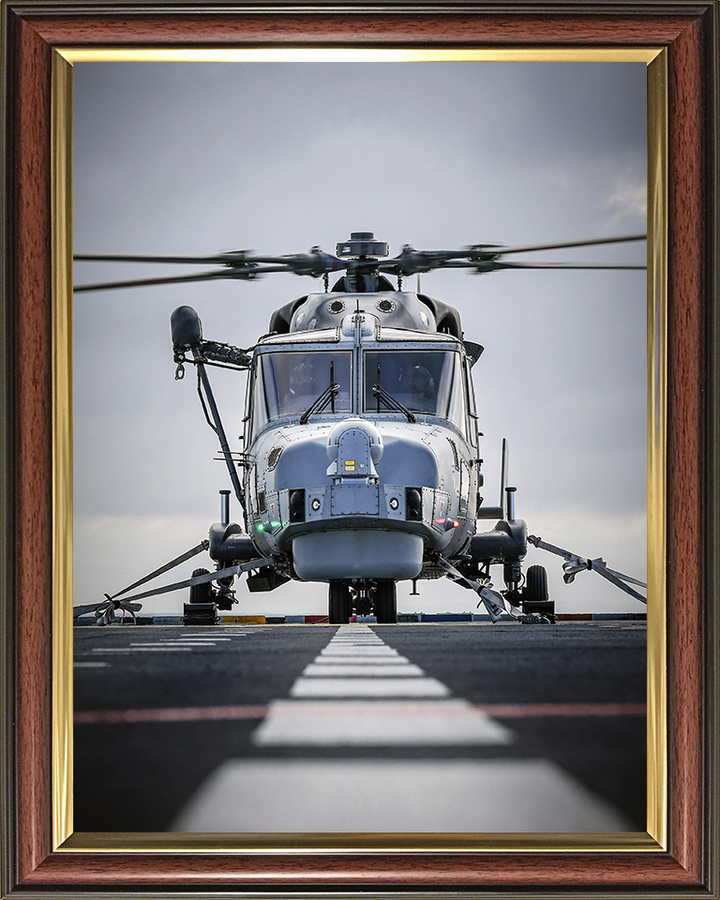 Royal Navy Wildcat from 815 Naval Air Squadron | Photo Print | Framed Print | Military | Aircraft | Wall Art | Home Decor | NAS | Aviation
