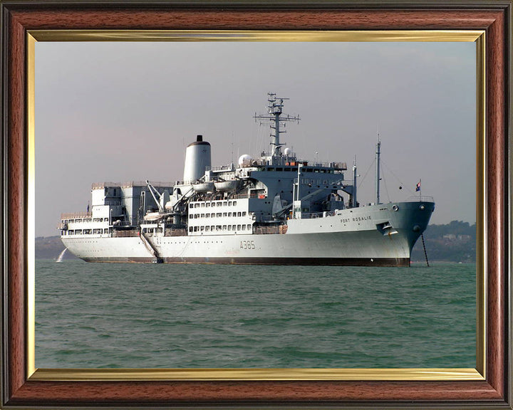 RFA Fort Rosalie A385 | Photo Print | Framed Print | Fort Rosalie Class | Royal Fleet Auxiliary Hampshire Prints