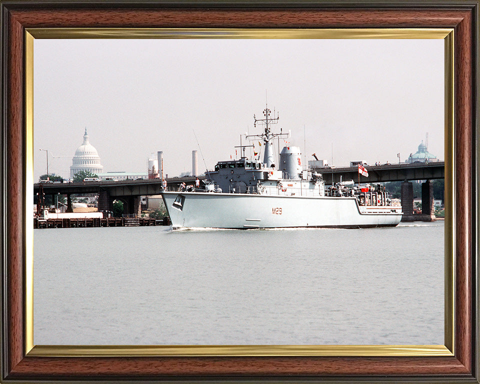 HMS Brecon M29 | Photo Print | Framed Print | Hunt Class | Mine Warfare Vessel | Royal Navy Hampshire Prints