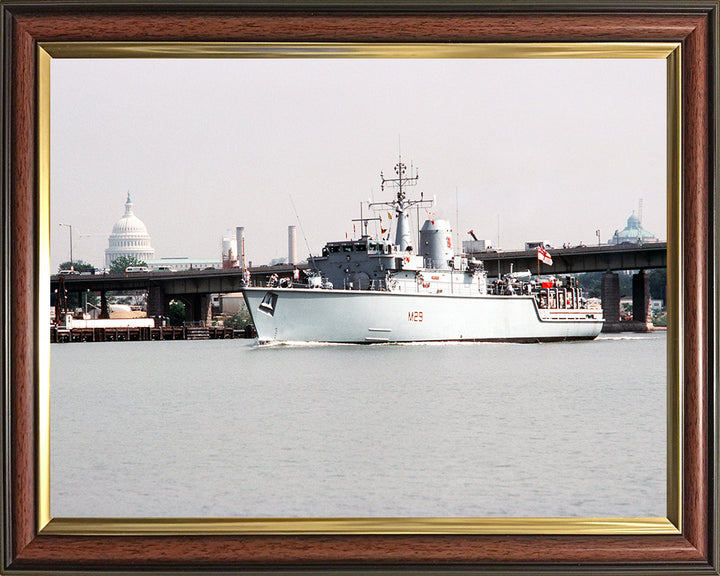 HMS Brecon M29 | Photo Print | Framed Print | Hunt Class | Mine Warfare Vessel | Royal Navy Hampshire Prints