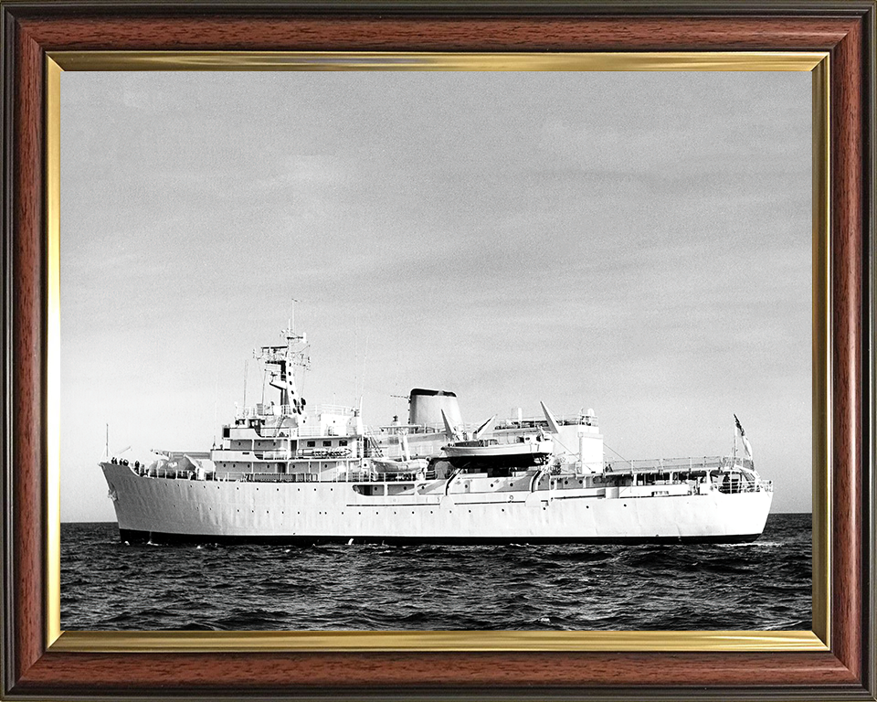 HMS Hecla A133 Royal Navy Hecla class survey vessel Photo Print or Framed Print - Hampshire Prints