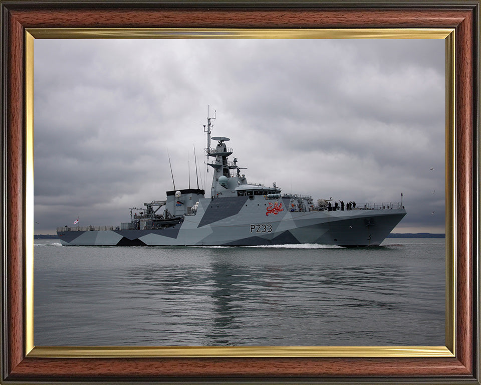 HMS Tamar P233 | Photo Print | Framed Print | River Class | Patrol Vessel | Royal Navy Hampshire Prints