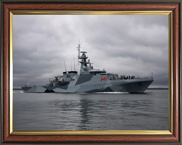 HMS Tamar P233 | Photo Print | Framed Print | River Class | Patrol Vessel | Royal Navy Hampshire Prints